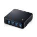  Elecom USB переключатель /USB3.0/PC сторона 4 порт / подключение оборудование 4 порт / под рукой переключатель / черный U3SW-T4 1 шт 