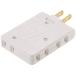 [ outlet ] ом электро- машина боковой угол ответвление белый HS-AS315/W-G 1 шт 