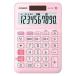  Casio Computer W налог счет маленький размер ( Mini Just ) розовый MW-100TC-PK-N