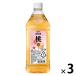  плоды. sake персик sake 1.8L 1800ml 1 комплект ( 1 шт. ×3) Asahi ликер для бизнеса большая вместимость 
