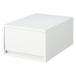  Muji Ryohin воспроизведение поли Pro pi Len ввод мелкие вещи кейс для хранения большой белый серый примерно ширина 26× глубина 37× высота 17.5cm хорошая вещь план 