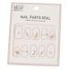  Nailparts наклейка жемчуг × розовое золото LAKOLE/lakore