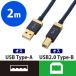  Elecom AV кабель / музыка . отправка /A-B кабель /USB2.0/2.0m DH-AB20 1 шт. 