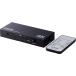  Elecom HDMI переключатель /4K60P соответствует /4 порт /4 ввод 1 мощность / специальный с дистанционным пультом / черный DH-SW4KP41BK 1 шт 