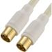 [ outlet ] ом электро- машина TV соединительный кабель 4K8K 4C I-I type 5m_ ANT-C5S4SS-W 1 шт 