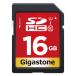GIGASTONE SDHC карта 16GB Class10 UHS-I U1 GJSXR-16GV1 1 листов 