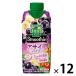  корзина me овощи жизнь 100 Smoothie( смузи ) асаи & banana Mix 330ml 1 коробка (12 шт. входит )