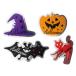 hez черный Halloween наклейка -1(100 листов ) BHW-1S 1 пакет (100 листов входит )
