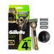 [ outlet ]ji let (Gillette)labo угол качество удаление балка установка kami санки автомобиль i колено Gold 1 шт корпус + бритва 3 шт настенный вешалка P&G