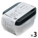 �ۑ��e�� �y���� �p�^180ml 3P �N���A�[�u���b�N #1840 3�g�i3���~3�j�C�m�}�^���w