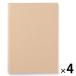  Muji Ryohin Note одноцветный A6*32 листов 1 комплект (1 шт. ×4) хорошая вещь план 