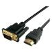 ya The wa корпорация HDMI-VGA изменение кабель 2.0m YHDMIVGACAB2 1 шт 