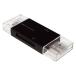 [ outlet ]na бегемот cocos nucifera USB2.0 Type-C&A устройство для считывания карт * зажигалка черный CRW-DCSD88BK 1 шт 
