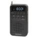 [ outlet ] ом электро- машина AudioComm 2 частота карман радио заряжающийся черный 03-7052 1 шт. 