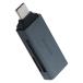 Elecom USB-C устройство для считывания карт 2in1 SD / microSD высокая скорость пересылка MR3C-D20EBK 1 шт 