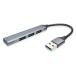 USB ступица 4 порт USB-A тонкий тонкий маленький размер USB3.0 HUB FS-HUBUS02 1 шт FSC