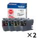  Brother (brother) оригинальный чернильный картридж LC411-4PK 4 цвет упаковка 1 комплект (4 цвет входить ×2 упаковка )
