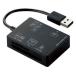  Elecom память Lilly da lighter SD+MS+CF+XD черный MR-A012BK