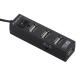  ом электро- машина USB ступица 4 порт переключатель есть черный PC-SH4PP1-K 1 шт 