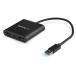 USB - HDMI�ϊ��A�_�v�^ 2��� USB-A[�I�X] - HDMI[���X]�~2 USB3.0�Ή� �f���A�� 4K30Hz USB32HD2 1��