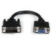 Startech.com 20cm DVI - VGA изменение кабель мужской / женский черный DVIVGAMF8IN 1 шт 
