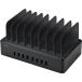  Sanwa Supply USB зарядка подставка (8 порт * всего 19.2A* высокая прочность модель ) ACA-STN74BK 1 шт 