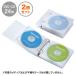  Sanwa Supply кольцо файл кейс (24 шт. входит * прозрачный ) FCD-RG24CLN 1 комплект (2 штук )