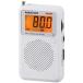  ом электро- машина мобильный радио широкий FM белый AudioComm RAD-P2226S-W 1 шт 