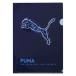 [ outlet ]ktsuwaPUMA( Puma ) A4 прозрачный держатель темно-синий PM445NB 1 листов 
