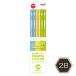  Mitsubishi карандаш (uni) Uni Palette карандаш 2B 6 угол обычный .. supplement K56312B 1 дюжина (12 шт. входит )