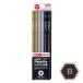  Mitsubishi карандаш (uni) Uni Palette карандаш B 6 угол черный ось ( чёрный ) K5617B 1 дюжина (12 шт. входит )