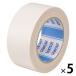 [ клейкая ленты ] цвет ткань лента No.600V 0.22mm толщина ширина 50mm× длина 25m белый Sekisui химическая промышленность 1 комплект (5 шт входить )