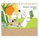  Gakken стойка полный Moomin кольцо настольный календарь M09543 1 часть 