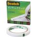 s Lee M (3M) Scotch men DIN g лента большой шт 3 дюймовый шт сердцевина .76mm изменение содержания для ремонт ширина 12mm× длина 50m 1 шт 810-3-12