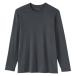 Muji Ryohin джентльмен теплый хлопок вырез лодочкой футболка с длинным рукавом джентльмен S темно-серый хорошая вещь план 
