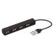 USB ступица USB-A 4 порт USB2.0 автобус энергия черный PC ступица UH-2354BKna бегемот cocos nucifera 1 шт 