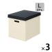 askru картон место хранения box ( сборка тип ) L белый 1 комплект (3 шт ) ржавчина оригинал 