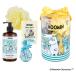 [ подарок ] Moomin автобус подарок море. o-ke -тактный la( мыло для рук 300mL, автобус bom75g, соль для ванны 35g, автобус губка каждый 1) GPP