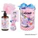 [ подарок ] Moomin автобус подарок .... двор ( мыло для рук 300mL, автобус bom75g, соль для ванны 35g, автобус губка каждый 1)GPP