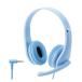  headset детский обе уголок Mike с подлокотниками 4 высшее планшет Note PC голубой HS-KD01TLBU Elecom 1 шт 