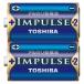 TOSHIBA одиночный 2 форма щелочные батарейки Impulse LR14H 2KP 1 упаковка 