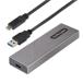 USB-C 10Gbps-M.2 PCIe NVMe & M.2 SATA SSD tool отсутствует установленный снаружи кейс M2-USB-C-NVME-SATA 1 шт 