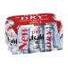  пиво Asahi super dry жестяная банка 250ml 6шт.