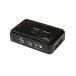 [ outlet ]Startech.com 2 порт USB подключение KVM переключатель ( аудио соответствует / кабель приложен ) SV211KUSB 1 шт 