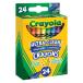 Crayola вода ..... мелки 24 цвет 526924 1 комплект 