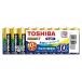  щелочные батарейки Toshiba батарейка одиночный 3 форма 10 год сохранение LR6AN 10MP 1 упаковка (10шт.@)