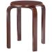  Smile из дерева раунд табурет ( Brown ) YRS-405(BR) 1 ножек 
