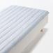  Muji Ryohin .... хлопок наматрасник S 100×200cm голубой хорошая вещь план 