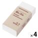  Muji Ryohin ластик белый большой 1 комплект (1 шт ×4) хорошая вещь план 