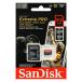 [ параллель импортные товары ]SanDisk microSDXC 512GB ExtremePRO SDSQXCD-512G-GN6MA 1 шт 